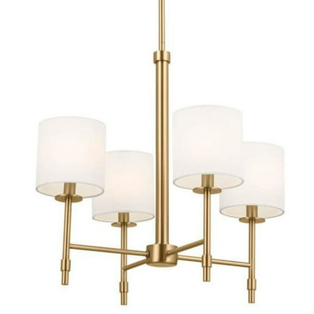 

Kichler 52504 Ali 4 Light 20 Wide Chandelier - Brushed Natural Brass