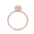 thumbnail image 3 of 3/4ctw Diamond Halo Engagement Ring in 10k  Rose Gold, 3 of 4