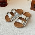 thumbnail image 2 of Godom Slippers for Girls Non-Slip House Slippers Cute Soft Slip-On Shoes Kid Cloud Slides, 2 of 7