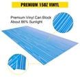 thumbnail image 3 of VEVOR RV Awning 17' Camper Awning Fabric, Trailer Awning Canopy Patio Camping Car Awning, Durable 15oz Vinyl Roller Tube for RV, Van, SUV, Patio Awning Replacement Ocean Blue Fade, 3 of 9