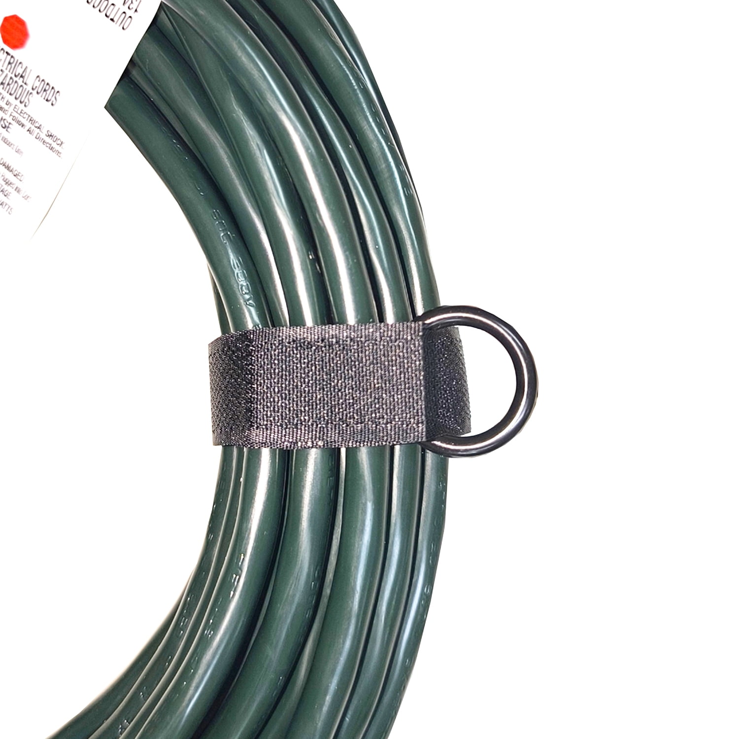 (2 pack) Hyper Tough 16/3 50 ft Tri-Tap Indoor/Outdoor Light Duty Extension Cord, Green