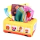 thumbnail image 2 of Caja de pañuelos para bebé, juguete Montessori para bebés, tejido arrugado para niñas y niños pequeños 10 Tejido 3 Arrugado, 2 of 9