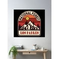 thumbnail image 2 of Los Padres National Forest Poster Wall Art, Modern Wall Decor, 30x30 UNFRAMED, 2 of 3