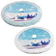 thumbnail image 4 of Falda De Árbol De Navidad De Muñeco De Nieve, Adorno Multicolor, Decoración Iluminada, Vestido De Árbol De Tela Ligera De Navidad sonducket HA041714-01, 4 of 6