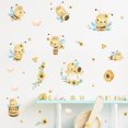 thumbnail image 4 of Juego de adhesivos de pared de insectos de abejas de dibujos animados JAMW coloridos para niños decoración DIY, 4 of 5