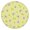 Lightgreen Daisy Flower, variant on Blue Daisy Flower Floral Pattern Round Fitted Tablecloth with Elastic Edge,Dining Table Cover Waterproof,Outdoor Round Tablecloth for Camping,Dining,Indoor and Outdoor