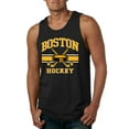 thumbnail image 1 of Wild Bobby City of Boston Hockey Fantasy Fan Sports Men's Tank Top, Black, Small, 1 of 5