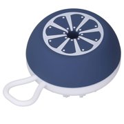 Pet Grooming Shower Brush, Pet Bath Brush Silicone Teeth Cleaning Deshedding Massage 3 in 1 Multifunctional Skin Friendly for Dogs for Indoor (Blue)