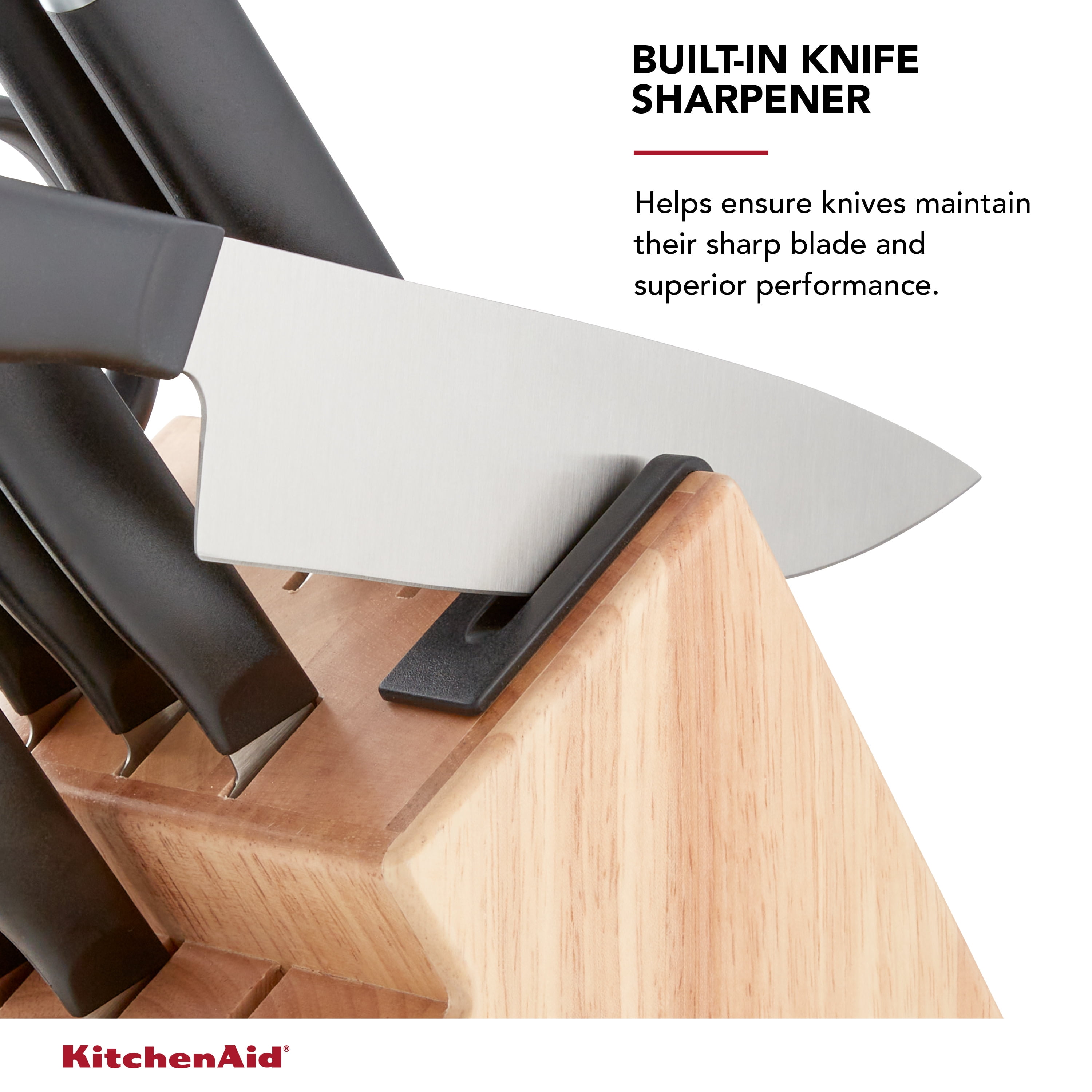 KitchenAid - KKFWO11WN - Architect® Series Natural Series Cutlery 11 Piece  Set-KKFWO11WN