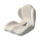 thumbnail image 2 of Cojín de asiento transpirable con respaldo para silla de oficina y asiento de coche. Beige, 2 of 8