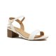 thumbnail image 1 of Sandalia Tacon Bajo Abierta Casual Playa Color Arena beige 24.5, 1 of 7