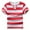 Red, variant on ZHOGXU Kids Boys Summer Tops Striped Short Sleeve Round Neck Comfortable Breathable T Shirt For Casual Daily Wear,Blue,2-3 Years
