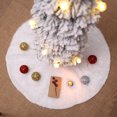 thumbnail image 4 of RV Adornos navideños Vestido de árbol de peluche blanco puro Pelo largo Vestido de árbol de Navidad Accesorios de vestido de árbol de Navidad 120 cm brillar Electrónica, 4 of 5