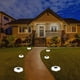 thumbnail image 1 of Lámpara de pie solar para jardín, patio, exterior, redonda, iluminación de carretera, luces de ambiente, lámpara montada, 1 of 4
