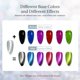 thumbnail image 5 of Esmalte de uñas en gel Cat Eye SAGEBIO Blue Tears de 15 ml con imán, 5 of 6