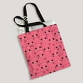 thumbnail image 2 of ABPHQTO Cute Cartoon Pink Pigs Canvas Bag Reusable Tote Grocery Shopping Bags Tote Bag 14x16 inch, 2 of 2