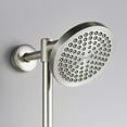 thumbnail image 3 of Fennocasa Polaris 2 Shower Set - 6" High-Pressure Rain Shower Head & Handheld Combo - Brushed Nickel, 3 of 6