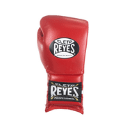 Cleto Reyes Training Gloves with Laces for Men and Women (18oz., Classic Red)
