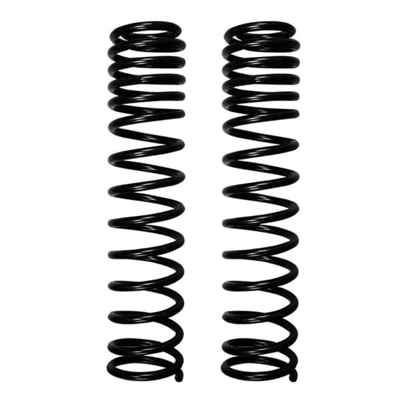 Convient 2020-2023 Jeep Gladiator JT Skyjacker Suspensions Ressort à Bobine GM40FDR 4 Pouces Lift; Revêtu de Poudre; Noir; Ensemble de 2