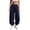 Navy, variant on cocolona Womens Solid Color Casual Sweatpants Elastic Waist Drawstring Curved Workout Running Jogger Pants with Pockets