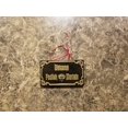 thumbnail image 1 of Haunted Mansion Inspired Prop Sign/Plaque Replica Welcome Foolish Mortals Christmas Ornament, 1 of 4