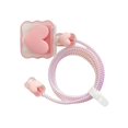 thumbnail image 2 of Chargers Cable Protective Cover  Protector for Mobile Pink, 2 of 9