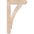 thumbnail image 3 of Ekena Millwork 3 1/2"W x 18"D x 30"H Thorton Craftsman Smooth Bracket, Douglas Fir, 3 of 4