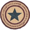 thumbnail image 1 of VHC Brands Potomac Table Trivet, Burgundy, 8", 1 of 3