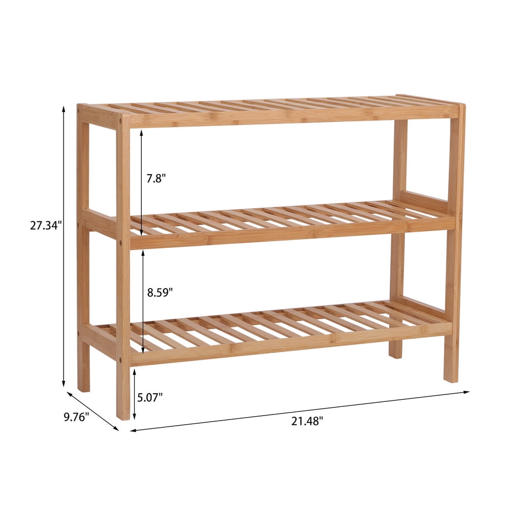 Kepooman 3 Tier Bamboo Shoe Rack Bench, Premium Shoe Organizer or Entryway Bench, Perfect for Shoe Cubby, Entry Bench, Bathroom Bench, Entryway Organizer, Hallway or Living Room Kepooman 3 Tier Bamboo Shoe Rack Bench, Premium Shoe Organizer or Entryway Bench, Perfect for Shoe Cubby, Entry Bench, Bathroom Bench, Entryway Organizer, Hallway or Living Room