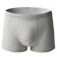 thumbnail image 1 of Ropa interior para hombre de gran tamaño, pantalones de algodón, transpirables y cómodos, pantalones tipo bóxer holgados a la moda para hombre gordo, 1 of 6