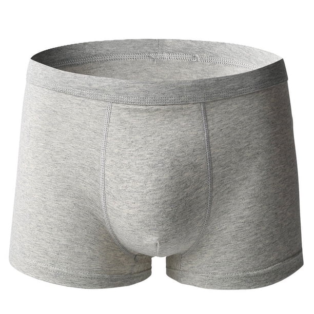 Ropa interior para hombre de gran tamaño, pantalones de algodón, transpirables y cómodos, pantalones tipo bóxer holgados a la moda para hombre gordo