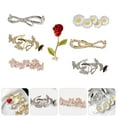 thumbnail image 4 of Shisuyan Shoe Charm Fasteners for Women in Assorted Color 7Pcs 2.8x0.8x0.2In, 4 of 8