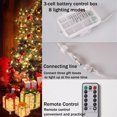 thumbnail image 4 of Toystoory Caja de regalo con adorno de árbol de Navidad para exteriores con luces LED brillantes y caja de regalo pequeña de 15,5 cm. Cada Kits de decoración para fiestas ciervo de navidad, 4 of 6