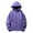 Purple Zip up Coat for Men_g, variant on Loose Vintage Long Sleeve Hoodies Casual Clothes for Men Fluffy Fuzzy Sherpa Men's Outerwear Jacket Zip up Long Sleeve Black XXXL