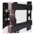 thumbnail image 2 of MLINS Ceiling Swivel Bracket - Inches TV Hanging Stand 43x42.5x7cm Black, 2 of 8