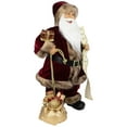 thumbnail image 3 of Northlight Woodland Standing Santa Claus Christmas Figure with Name List - 24", 3 of 5