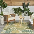 thumbnail image 5 of Nourison Aloha Floral Indoor/Outdoor Green Multicolor 5'3" x 7'5" Area Rug (5x7), 5 of 10