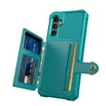 thumbnail image 7 of Dteck Case for Samsung Galaxy A14 5G 6.6-inch,Magnetic Leather Card Slots Wallet Case Shockproof Rubber Flip Durable Cover,Green, 7 of 7