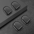 thumbnail image 4 of 3cm 10pcs Black Self Adhesive Car Hooks Mini Self Adhesive Car Hooks Multifunctional Mini Car Dashboard Hook for Keys USB Cable, 4 of 5