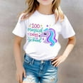 thumbnail image 2 of TZEWGL Chemise Mignonne pour Fille Garçon Imprimé Col Rond Manches Courtes Ample pour Bébés Taille 3-4T, 2 of 4