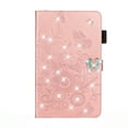 thumbnail image 2 of Feishell Folio Case for iPad 10th Gen 10.9" 2022,with Pencil Holder,Slim Fit Butterfly Embossed Pattern PU Leather Bling Glitter Diamond Flip Holder ID Credit Card Slots Protective Cover,Rosegold, 2 of 5