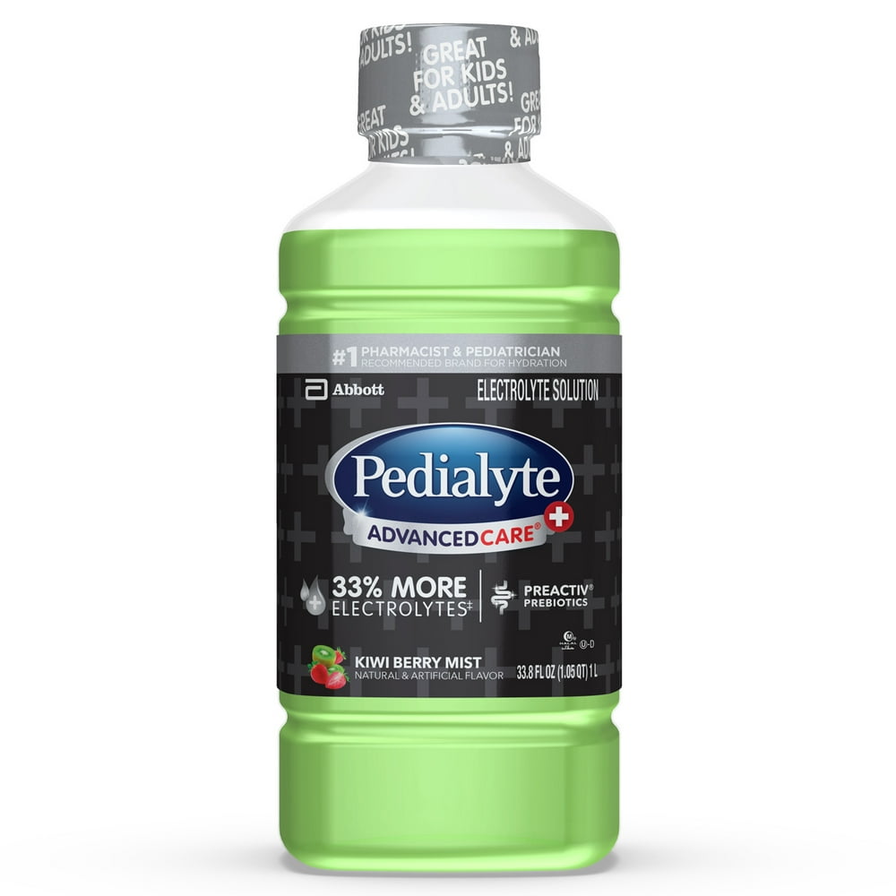 Pedialyte Electrolyte Solution Advanced Care Plus, Kiwi