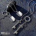 thumbnail image 2 of Collar Ataque a los Titanes Yashi Eren Jaeger Acero Inoxidable, 2 of 2