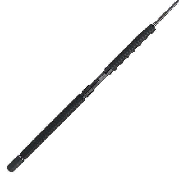 Penn Carnage III Boat Conventional Spinning Fishing Rod, 6’, Loads 50 – 100 Lbs, Black