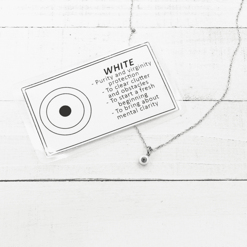 Reversible Dainty Evil Eye Necklaces