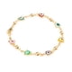 thumbnail image 1 of Pulsera Esclava Ojo Turco Ametrinaa 5mm 20cm Chapa de Oro 18k Unitalla MPPD0007, 1 of 5