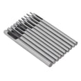thumbnail image 1 of Leather Punch Set Leather Punch Diy Leather Tools Leather Punch Set 10 Pcs High Carbon Steel Strong Durable Size Marking Leather Punch For DIY Leather Craft, 1 of 8
