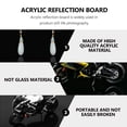 thumbnail image 2 of MasteelfCA 2pcs Acrylic Mirror Plate Photo Backdrops Board Nice Photo Studio Accessories, 2 of 8
