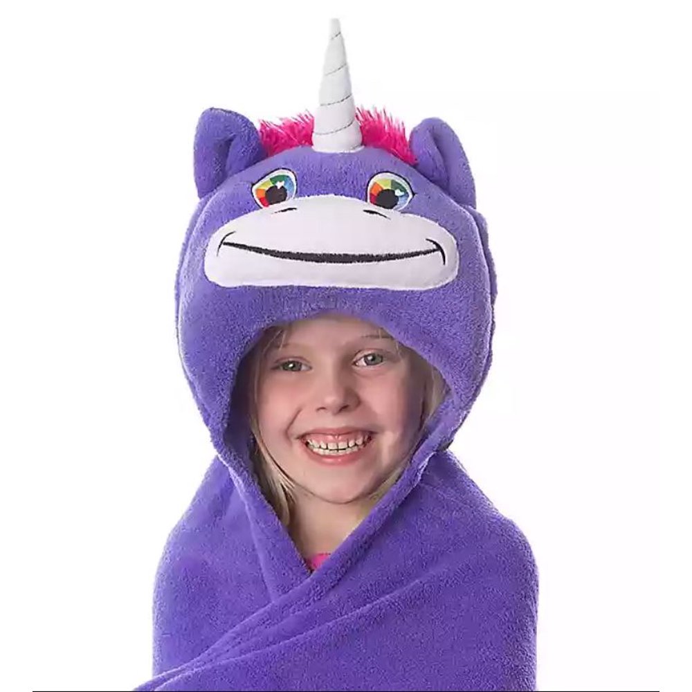 By Comfy Critters Comfy Critters Stuffed Animal Blanket Unicorn
