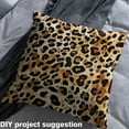 thumbnail image 2 of jejeloiu Brown Leopard Print Fabric by the Yard 1 Yard, Vintage Cheetah Print Sewing Fabric, Animal Theme Room Decor Fabric by the Yard, Luxury Bedroom Decor, 2 of 6
